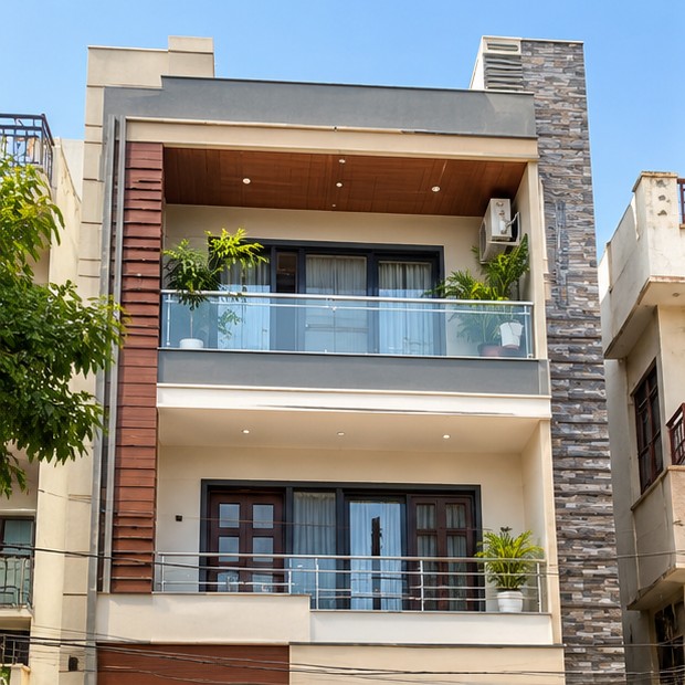 Illustrative modern property